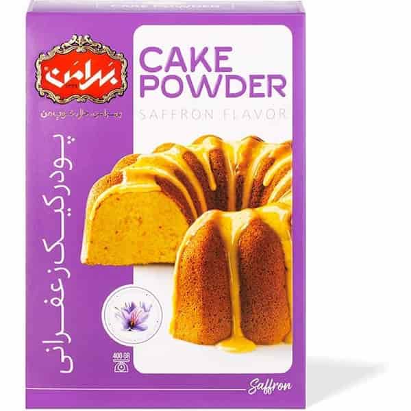 تصویر 1 از قیمت پودر کیک زعفرانی + خرید باور نکردنی